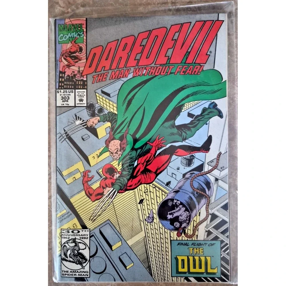 Marvel Comics Daredevil Lot of 10# 303, 4, 6, 9, 11, 15, 16, 17, 18, and 334